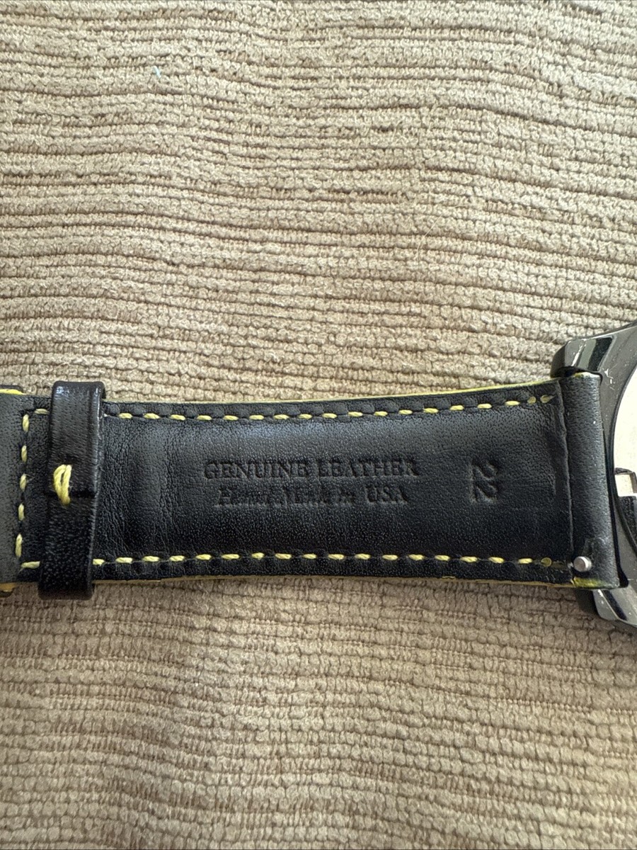 Citizen Eco Drive Solar Watch B690 S086736 EXCELLENT Japan Black