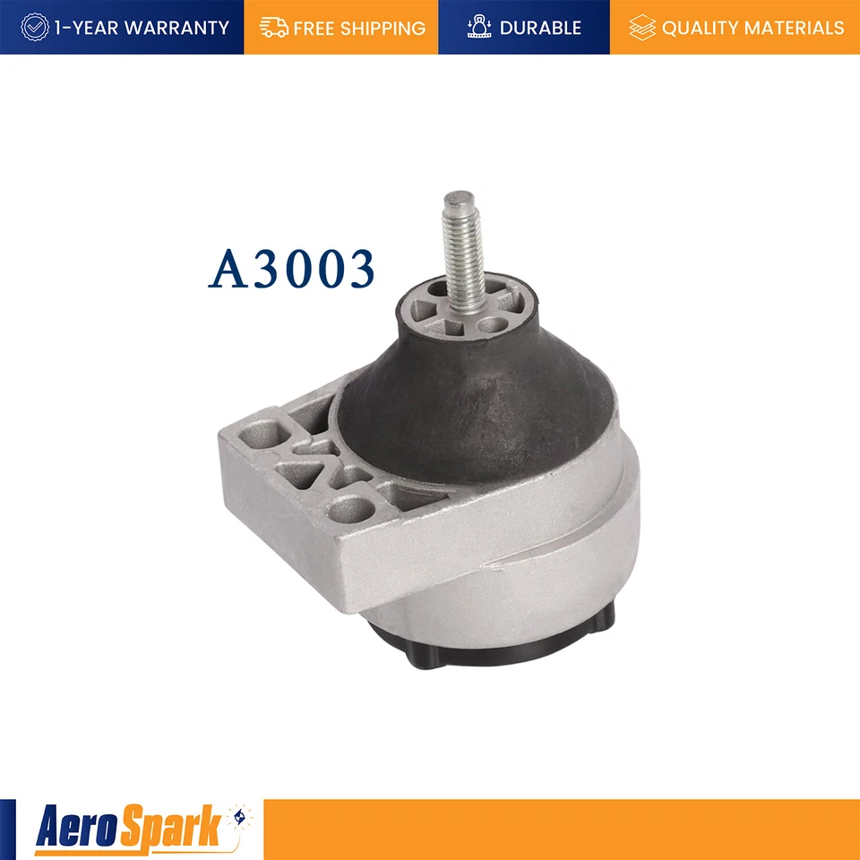 3pcs Engine Motor & Transmission Mount fit 2000-2003 Ford Focus l4 2.0L DOHC - Image 4 of 4