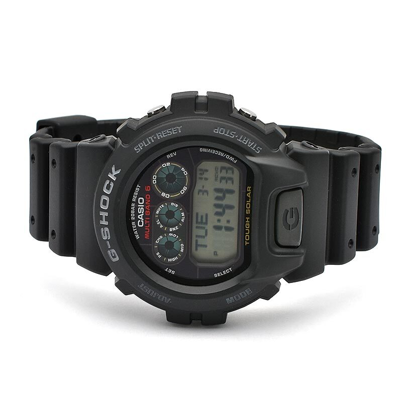 CASIO G-SHOCK GW-6900-1JF Radio Solar Digital Watch Black