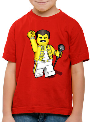 I want to brick free Kinder T-Shirt freddie rock you baustein