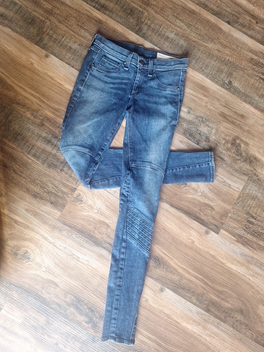 Rag Bone Womens Jeans Samurai Skinny Jeans in Cardiff Size 25 W1563K520