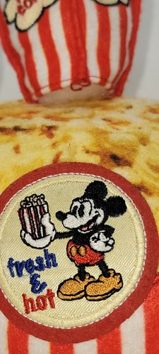 RARE Disney Mickey Mouse Ears 'Fresh & Hot" Pop Corn Hat Cap READ DESCRIPTION - Picture 2 of 5