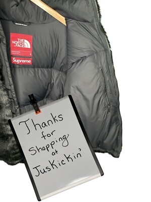 Supreme x The North Face Faux Fur Nuptse - Black Fall/Winter Supreme x The North Face Faux Fur Nuptse - Black Fall/Winter