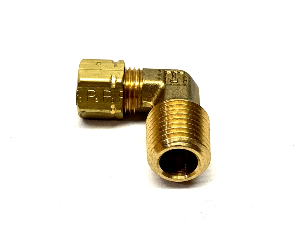 Parker 169CA-4-4 Brass Compression Elbow Fitting 1/4" Tube OD 1/4" NPT 47-PACK - Image 4 of 4