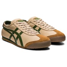 Unisex Beige Grass Gree Onitsuka Tiger MEXICO 66 Classic Athletic Shoes Sneakers