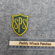 SPS Shield Patch Letters Initials S P S