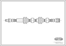 Flexible de frein Alfa Romeo ALFA 166