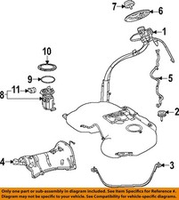 MERCEDES OEM 20-25 GLE450 SUV Fuel System Components-Fuel Pump Assy 167470450028