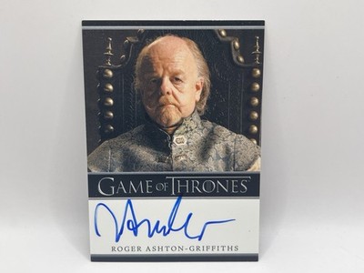 ROGER ASHTON GRIFFITHS Mace Tyrell Game of Thrones Autogramm Rittenhouse 2014