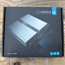JL Audio JD400/4 JD Series 400W 4-Channel Class-D Car Audio Amplifier 4-Ch. Amp