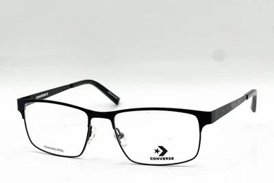 NEW CONVERSE Q105 MATTE BLACK AUTHENTIC EYEGLASSES 54-17 - image 1 of 4