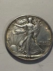 1939 Walking Liberty Half Dollar 90% Silver AU Circulated Strong Detail N461