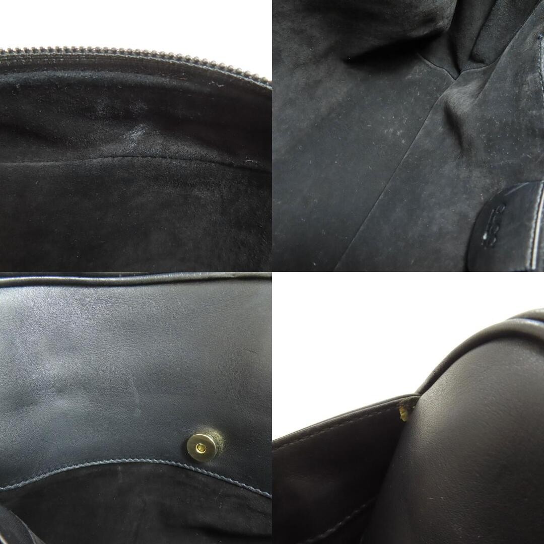Gucci Calf Handbag Black Used Damaged Classic Designer Bag thumbnail 7