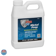 Metal Prep, Metal Etching Rust Neutralizer, Non-flammable and Water-based, 32...