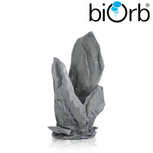BiOrb Ornament Aquarium Decoration by Samuel Baker Slate Stack Grey Medium 46126