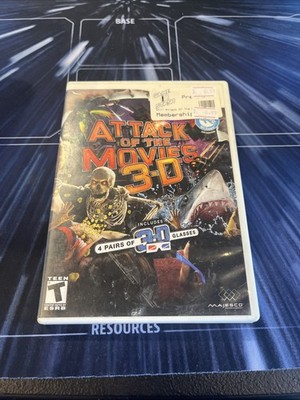 Attack of the Movies 3-D (Nintendo Wii, 2010) CIB
