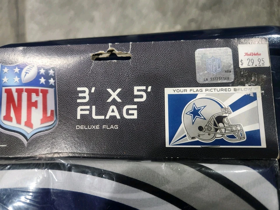 Dallas Cowboys 3x5' Deluxe Flag New In Package Officially Licensed Fremont Die - Image 3 of 4