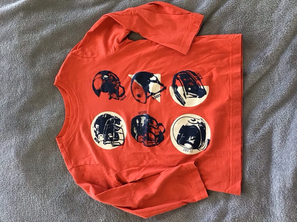 Lote De 4 Camisetas Niños L/S, Deportes, Fútbol, Star Wars, Dinosaurio *notas* Foto 2 de 4