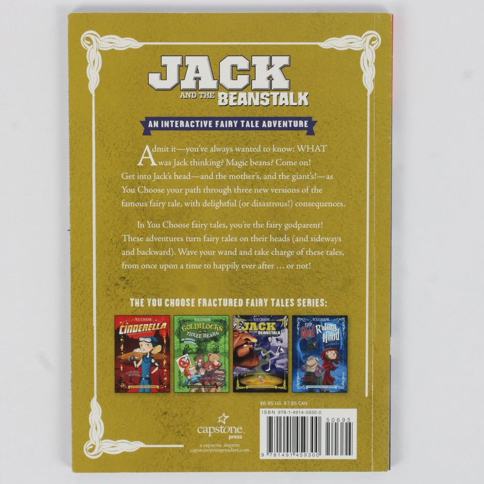 Jack and the Beanstalk Blake Hoena An Interactive Fairy Tale Adventure 2016 PB - Image 2 of 4