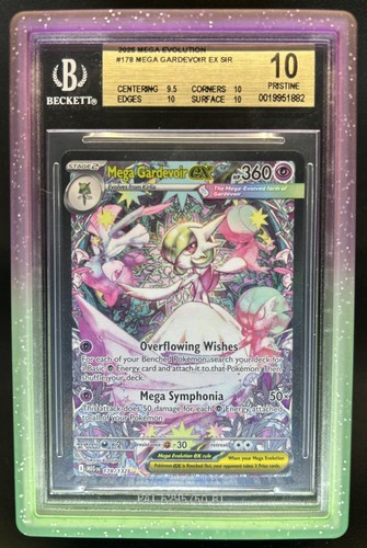 2025 Pokemon Gardevoir ex Special Illustration Rare #178/132 BGS 10 Pristine