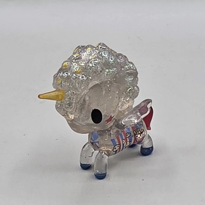 Tokidoki Unicorno Popcorn Series Clear Glitter Unicorn Action Figure Toy