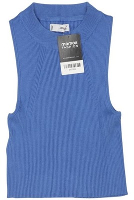 MANGO Top Damen Trägertop Tanktop Unterhemd Gr. S Blau #9qnz4di