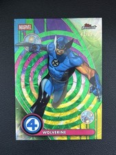 2026 Topps Finest Fantastic Four Wolverine /99 Scope Negative Zone Rare