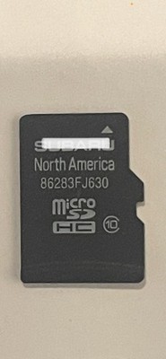 2015 2016 XV Crosstrek Navigation GPS Data Map Micro Sd Card. 86283FJ630