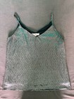 LOFT Petites Silver Tank Top Camisole MP 100% Polyester Women — photo 1