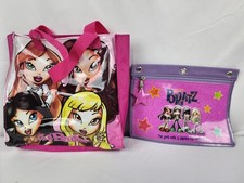 Vintage MGA Bratz medium TOTE bag ZIPPER CASE for notebook
