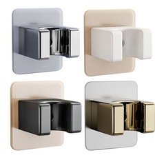 Seamless and Invisible Suction Shower Head Holder for Modern Bathroom Decor