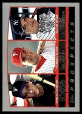 Erubiel Durazo / Pat Burrell / Nick Johnson PROS 2000 Topps Opening Day #101