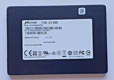 256GB SATA III Micron 1100 MTFDDAK256TBN 3D NAND TLC PLP SSD 2.5" Hard Drive