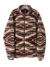 ARIAT Fleece Chimayo Jacket Centinela Sunset Saltillo sz XL Southwest Aztec