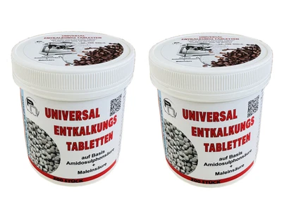 PRONURI 2x 200 Universal Entkalker Entkalkungstabletten Amidosulfonsäure Maleinsäure