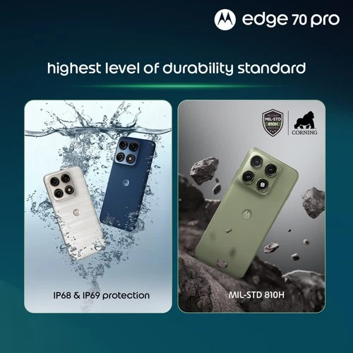 Motorola Edge 70 Pro 5G 8GB RAM 256GB Lily White NFC Dual Sim Unlocked - Picture 5 of 21