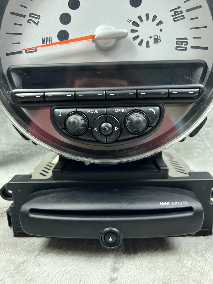 2011 2012 2013 2014 MINI Cooper Boost CD Radio Cuadro de instrumentos Medidor OEM Foto 3 de 4