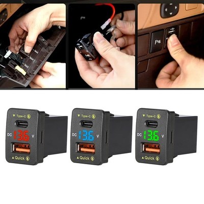 33*23 Mm Auto-Ladegerät Ladegerät 36W Abs Maximalausgabe 36W Steckdose
