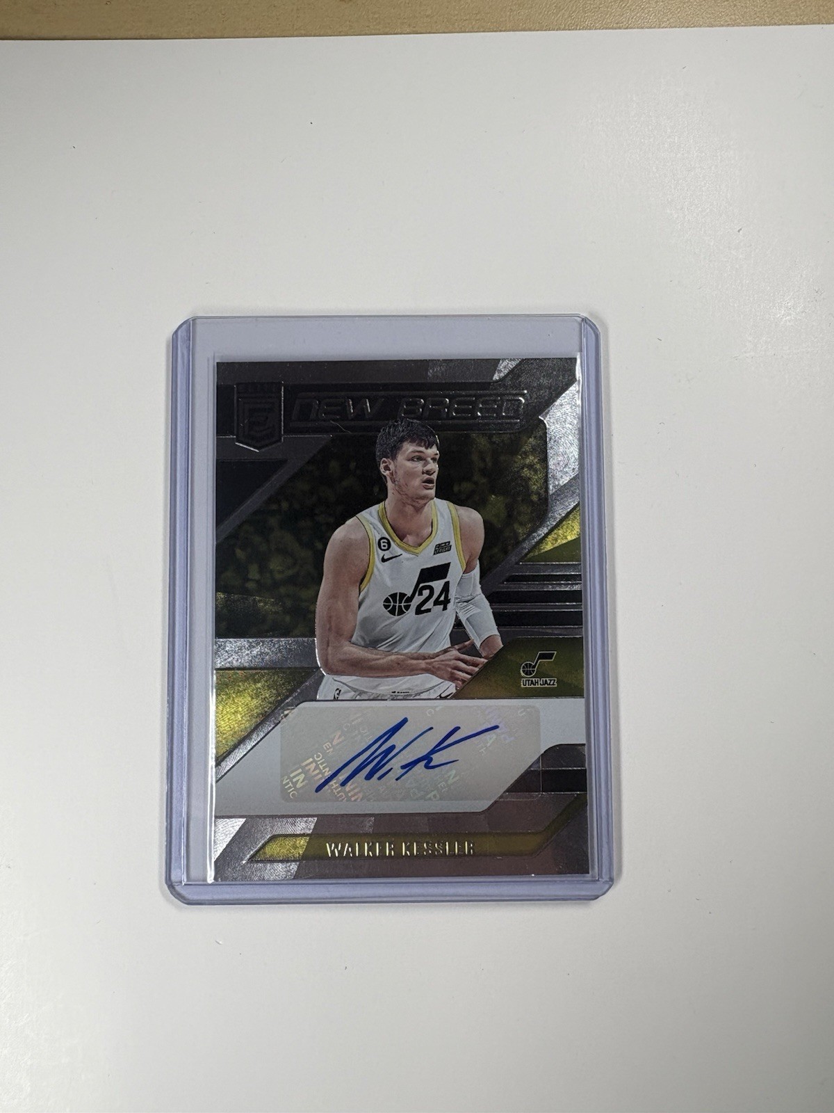 2023-24 Donruss Elite New Breed #NB-KES Walker Kessler Autograph Utah Jazz