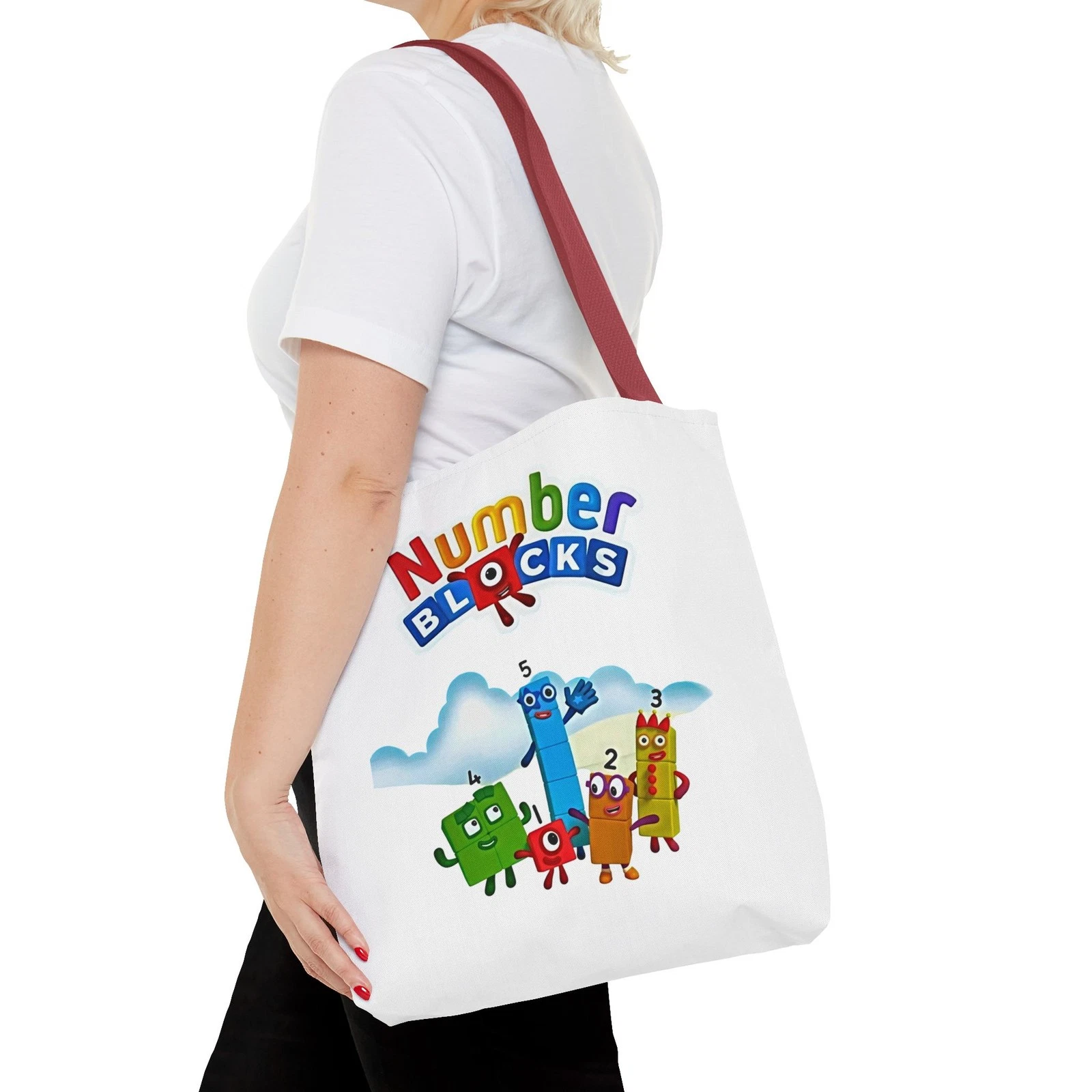 Number Blocks Tote Bag for Kids