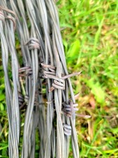 Vintage Authentic Barbed Wire 10 Ft - CUSTOM LENGTHS AVAILABLE