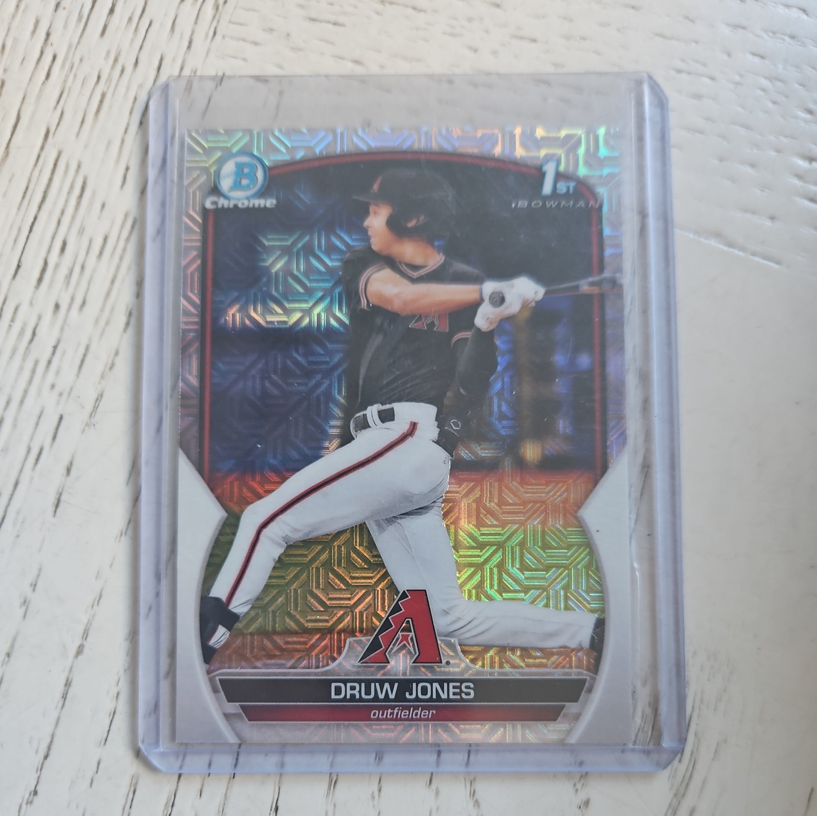 2023 Bowman Baseball DRUW JONES 1st Mega Box Refractor DIAMONDBACKS