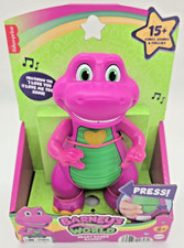 New In Box Barney's World Heart Hands 5.75" Barney 15 Songs, Sounds Phrases