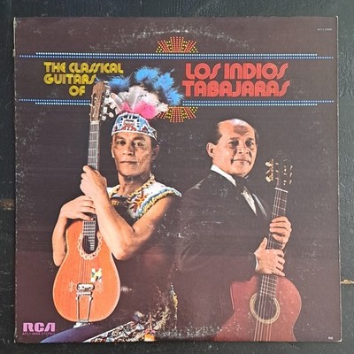 Los Indios Tabajaras ''The Classical Guitars Of'' 1974 Vinyl Record EX Condition!