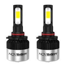 NOVSIGHT LED Headlight Globes 9005 HB3 Bulbs Hi/Low Beam 15000LM Brighter White