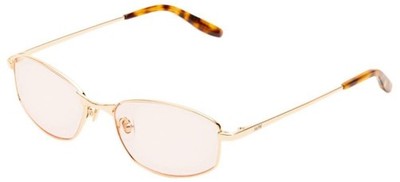MessyWeekend Unisex Lexie Acetat Lesebrille - Gold