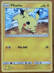 Pikachu 54/214 Unbroken Bonds Common