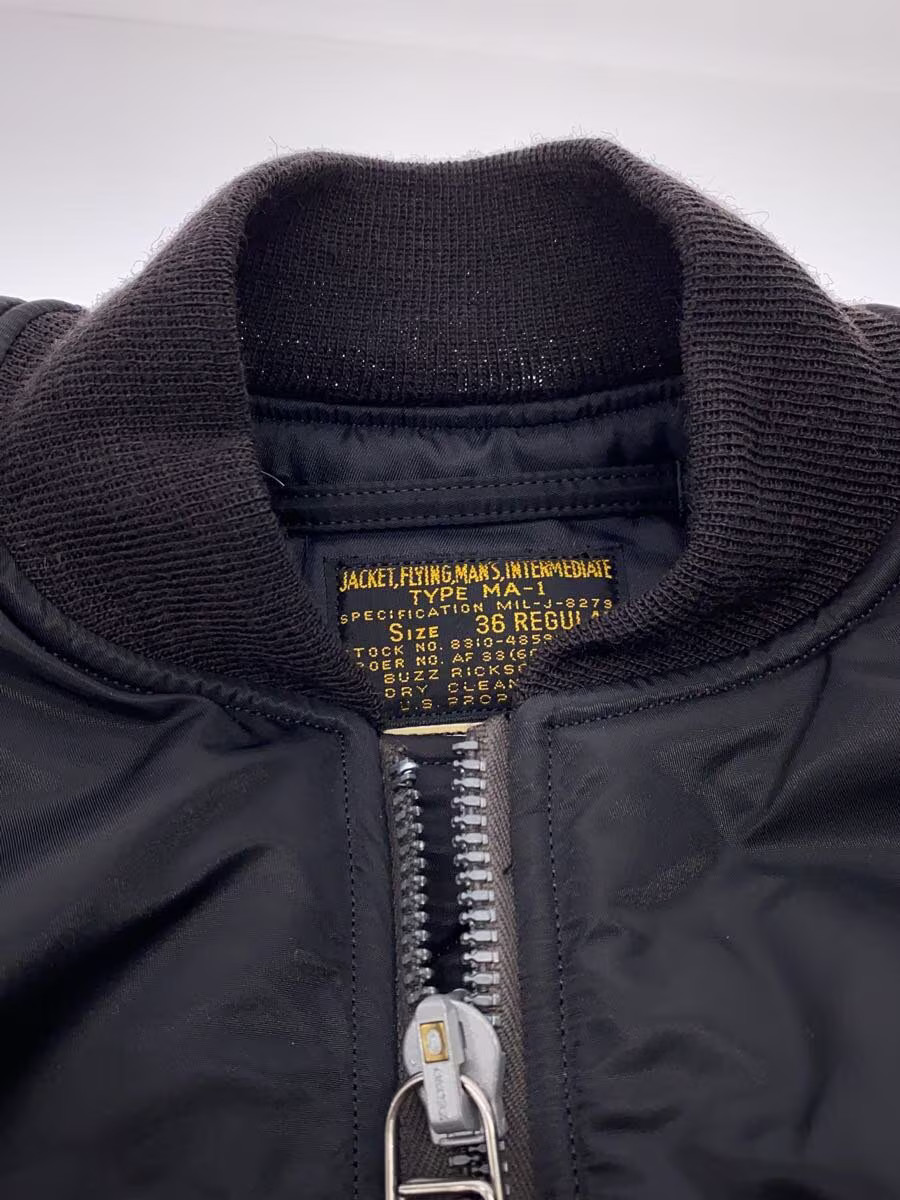 Buzz Rickson’s Type BLACK Jacket 36 Used - image 6