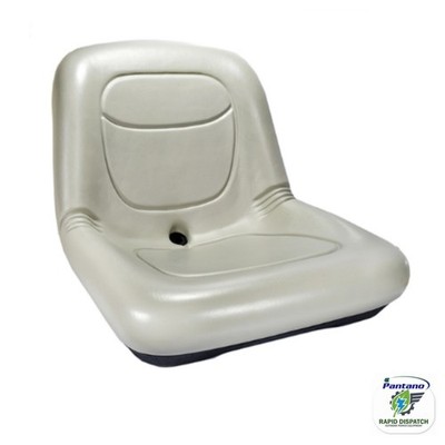 15'' Gray High Back Seat for Zero Turn Mower & Forklift | Concentric 142