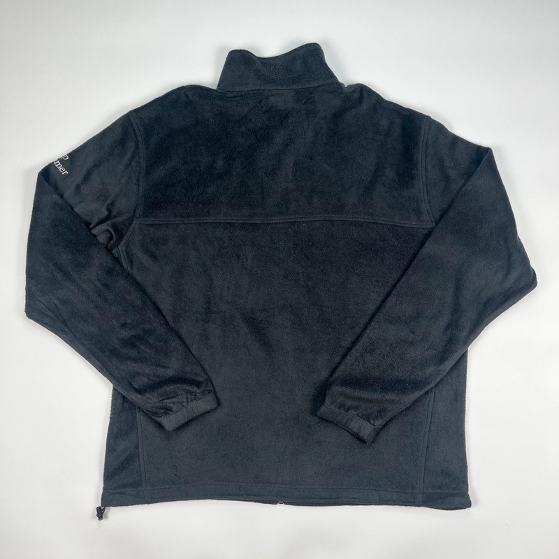 Columbia Full Zip Fleece Jacket Mens XL Black Therml Jacket Aliance Auto Auction image 7